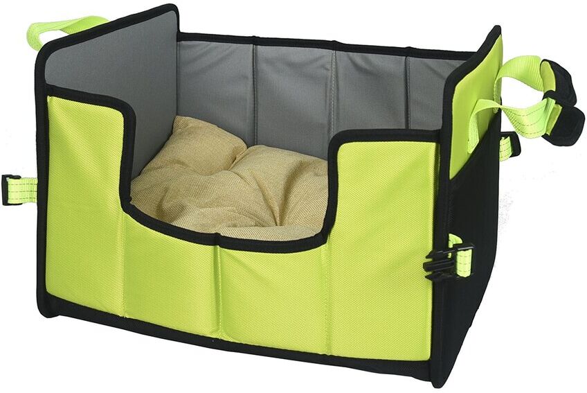 Pet Life Travel Nest Folding Travel Cat & Dog Bed Green NoSize