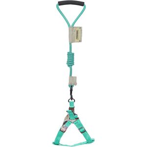 Touchdog Faded-Barker Adjustable Dog Harness And Leash NoColor Medium