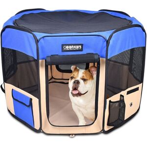 Jespet 36in Soft-Sided Dog & Cat Playpen NoColor Small