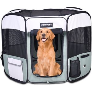 Jespet 36in Soft-Sided Dog & Cat Playpen NoColor Small