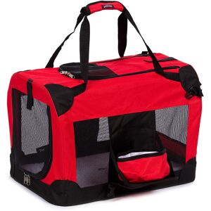 Pet Life Folding Deluxe 360 Vista View House Pet Carrier NoColor Large