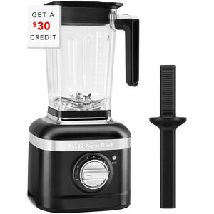 KitchenAid K400 Black Variable Speed Blender with Tamper with $30 Credit Black NoSize