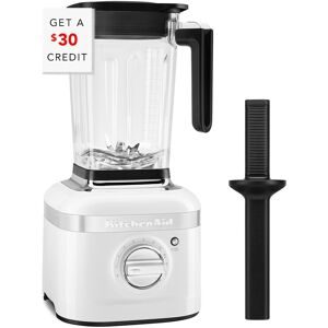 KitchenAid K400 White Variable Speed Blender with Tamper with $30 Credit NoColor NoSize
