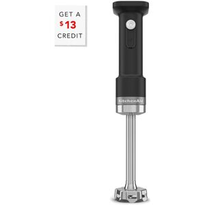 KitchenAid Go Cordless Hand Blender with $10 Credit Black NoSize