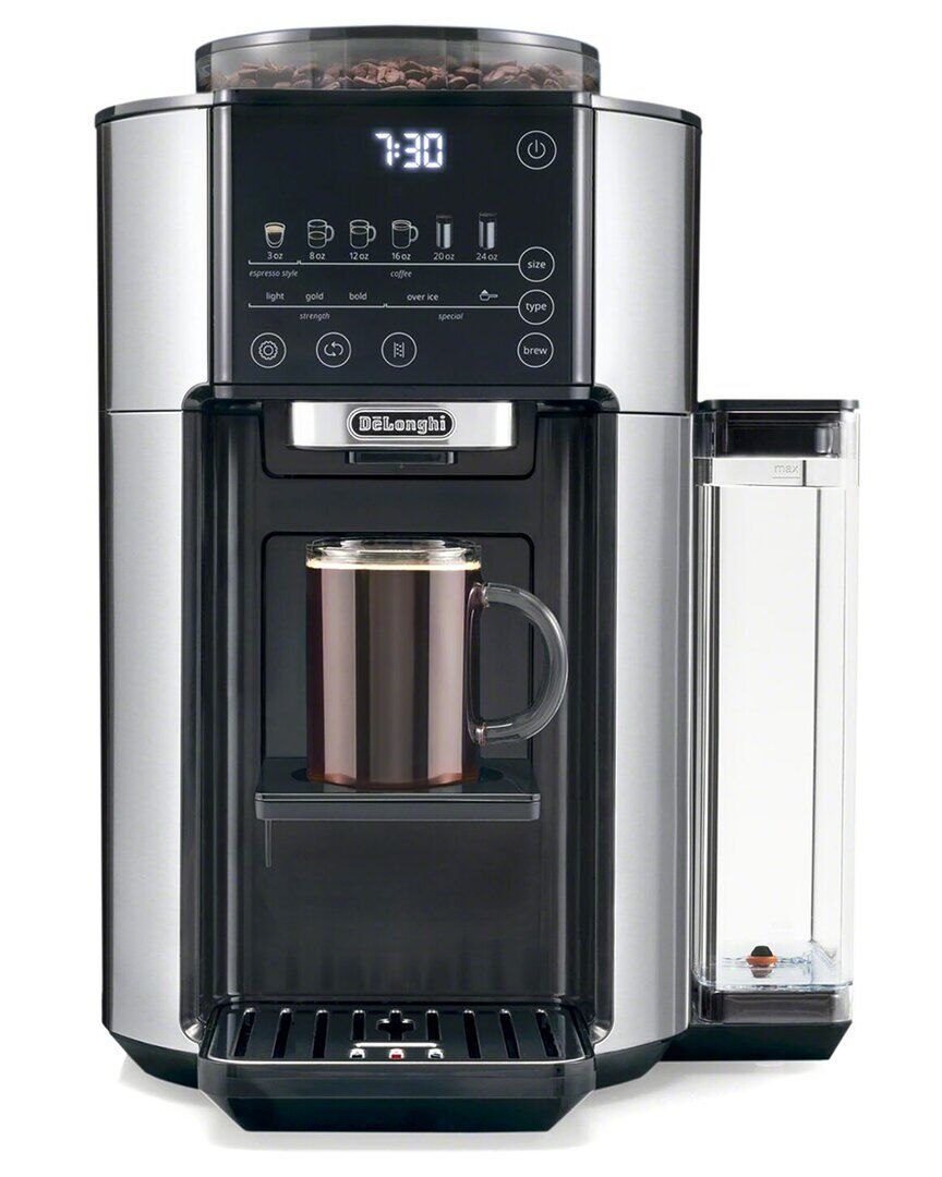 DeLonghi Stainless Automatic Coffee Maker NoColor NoSize