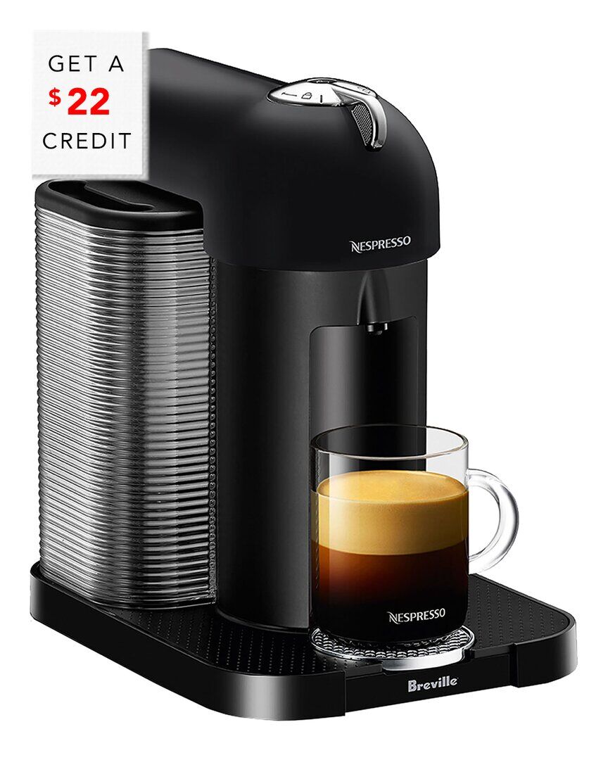 Breville Nespresso Espresso Machine with $22 Credit Black NoSize
