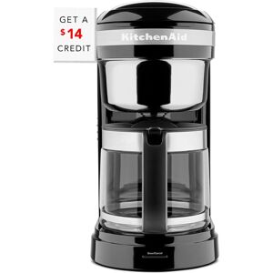 KitchenAid 12-Cup Drip Coffee Maker with $14 Credit Black NoSize