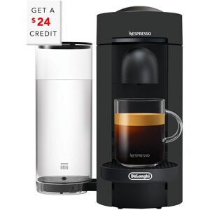 DeLonghi VertuoPlus Coffee & Espresso Single-Serve Matte Machine & Frother with $24 Credit NoColor NoSize