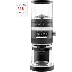 KitchenAid Burr Coffee Grinder with $18 Credit Black NoSize