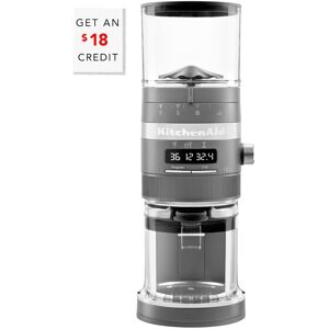KitchenAid Burr Coffee Grinder with $18 Credit Grey NoSize