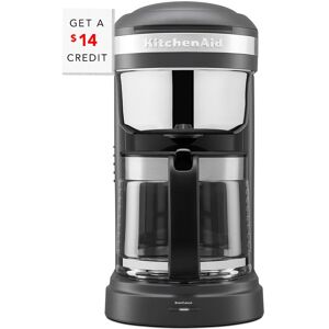 KitchenAid 12-Cup Drip Coffee Maker with $14 Credit Grey NoSize