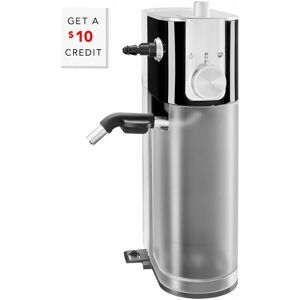 KitchenAid Metal Automatic Black Milk Frother Attachment for Espresso Machine with $10 Credit NoColor NoSize