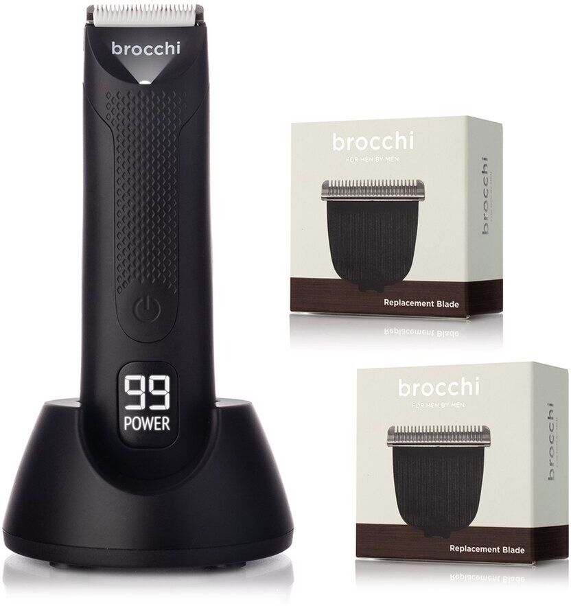 Sebastian Brocchi BROCCHI USB Waterproof Trimmer & Replaceable Blades NoColor NoSize