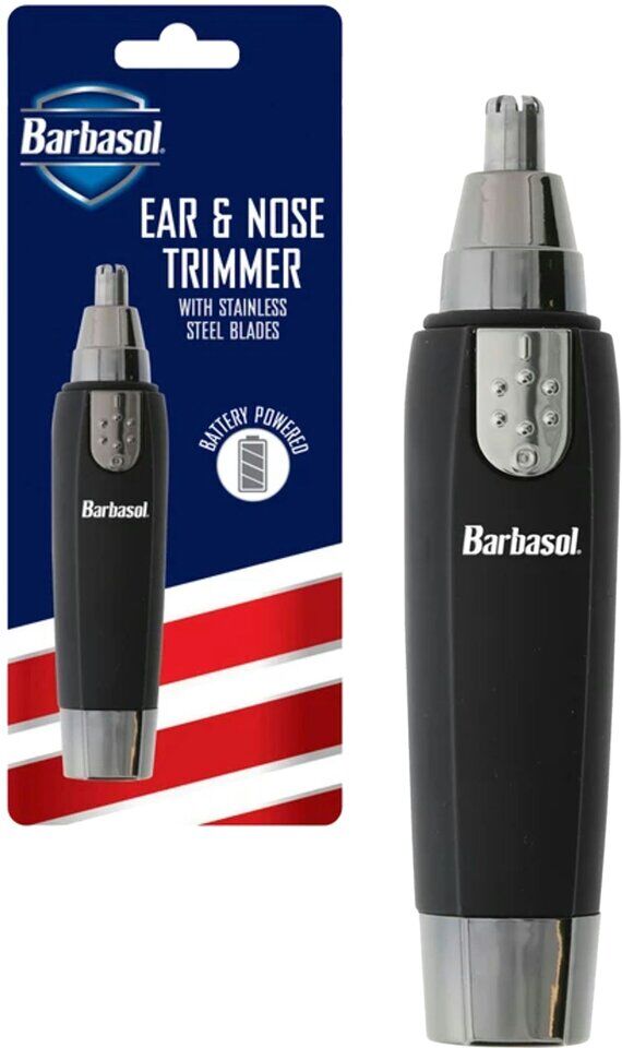 Barbasol Ear and Nose Trimmer with Stainless Steel Blades NoColor NoSize