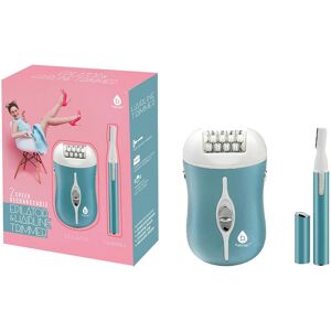 Pursonic 2-Speed Rechargeable Epilator & Hairline Trimmer Kit NoColor NoSize