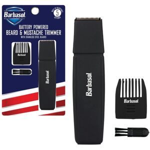 Barbasol Beard & Mustache Trimmer with Stainless Steel Blades NoColor NoSize