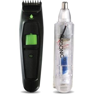 Pursonic Mustache & Body Trimmer With Nose & Ear Trimmer NoColor NoSize