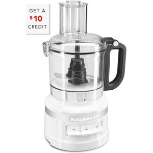 KitchenAid Easy Store 7-Cup Food Processor with $10 Credit White NoSize
