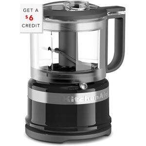 KitchenAid 3.5-Cup Mini Food Processor with $6 Credit Black NoSize