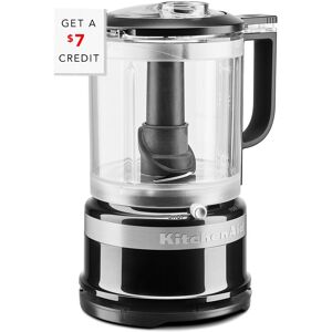 KitchenAid 5-Cup Food Chopper with Whisk Accessor with $7 Credit Black NoSize