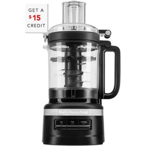 KitchenAid 9-Cup Food Processor with $15 Credit Black NoSize