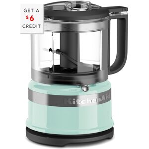 KitchenAid 3.5-Cup Mini Food Processor with $6 Credit Blue NoSize