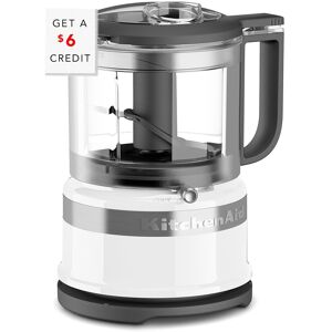 KitchenAid 3.5-Cup Mini Food Processor with $6 Credit White NoSize