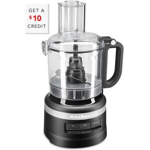 KitchenAid Easy Store 7-Cup Food Processor with $10 Credit Black NoSize