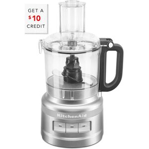 KitchenAid Easy Store 7-Cup Food Processor with $10 Credit Grey NoSize