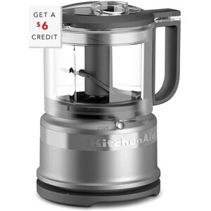 KitchenAid 3.5-Cup Mini Food Processor with $6 Credit Grey NoSize