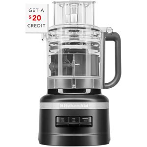 KitchenAid 13-Cup Food Processor with Work Bowl with $20 Credit Black NoSize