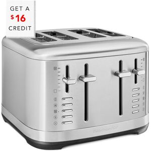 KitchenAid 4 Slice Toaster with $16 Credit NoColor NoSize