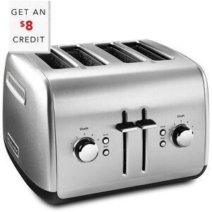 KitchenAid 4-Slice Toaster with Manual High-Lift Lever with $8 Credit NoColor NoSize
