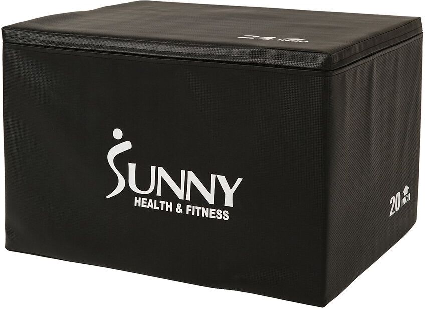 Sunny Health & Fitness 3-In-1 Weighted Pro-Plyo Box NoColor NoSize