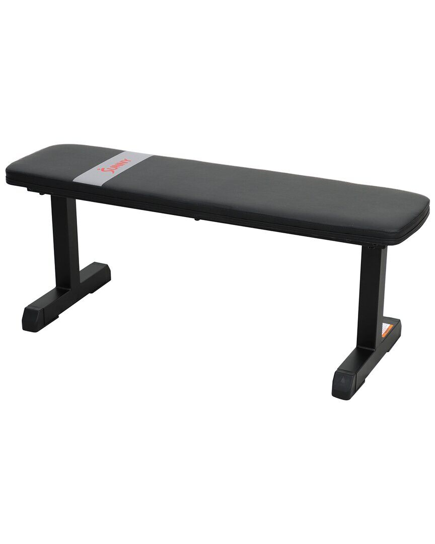 Sunny Health & Fitness Flat Weight Bench with 800lbs Weight Capacity NoColor NoSize
