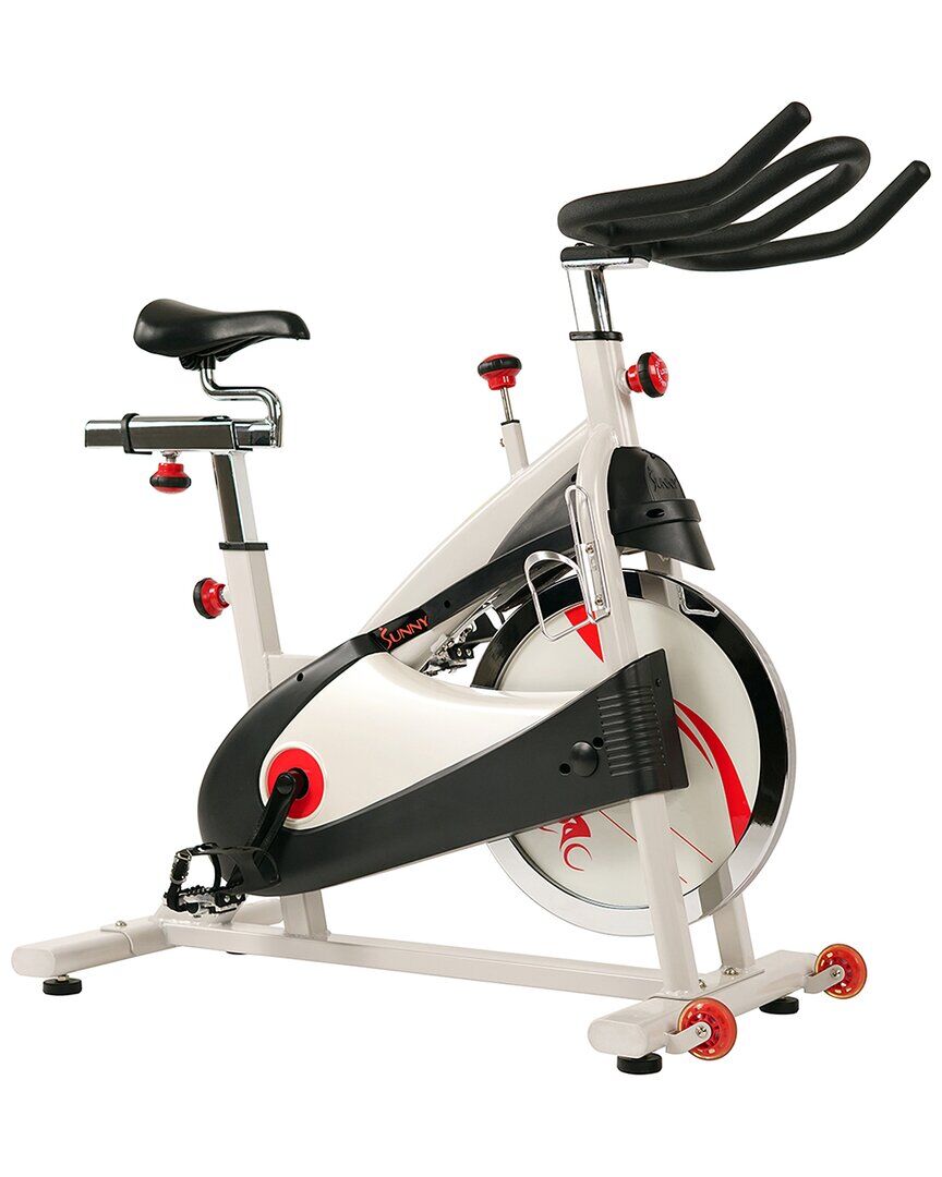 Sunny Health & Fitness Flywheel Belt Drive Indoor Cycle Bike steel 42.1in x11in x34.6in