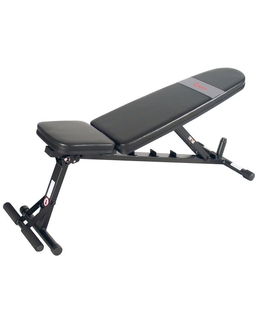 Sunny Health & Fitness Adjustable Utility Weight Bench NoColor NoSize