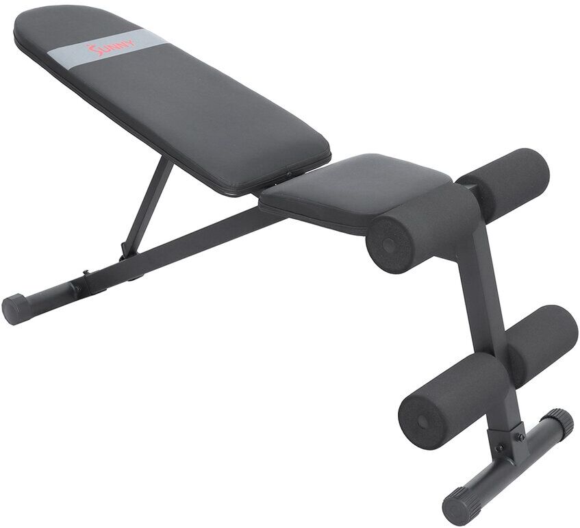 Sunny Health & Fitness Adjustable Incline/Decline Weight Bench NoColor NoSize