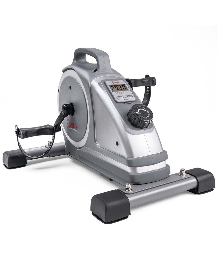 Sunny Health & Fitness Magnetic Mini Exercise Pedal Cycle Gray NoSize