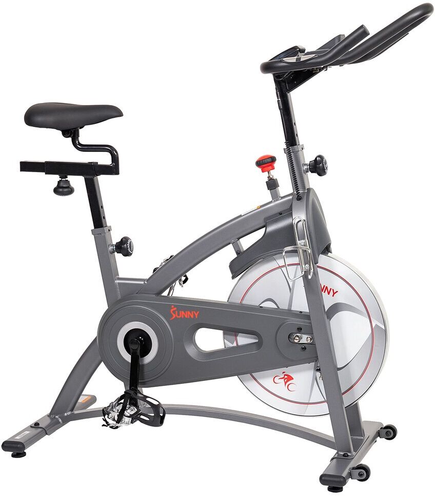 Sunny Health & Fitness Endurance Belt Drive Magnetic Indoor Cycle Bike steel 40.7in x9.4in x34.6in