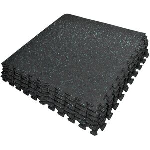 Sorbus Sivan Health & Fitness Exercise Mat Tiles Blue NoSize