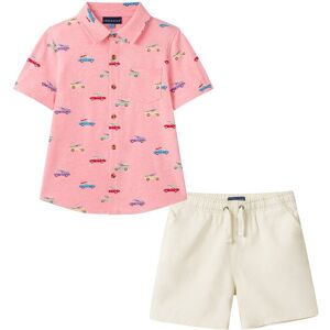 Andy & Evan 2pc Printed Top & Short set Orange 7 Andy & Evan 2pc Printed Top & Short set Orange 7