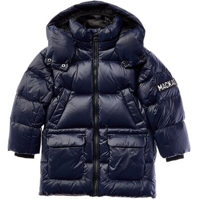 Mackage Kennie-T Lustrous Puffer Jacket Blue 2 Mackage Kennie-T Lustrous Puffer Jacket Blue 2
