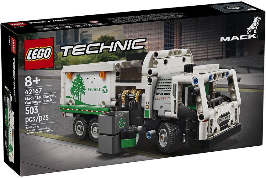 Lego Mack Lr Electric Garbage Truck NoColor NoSize