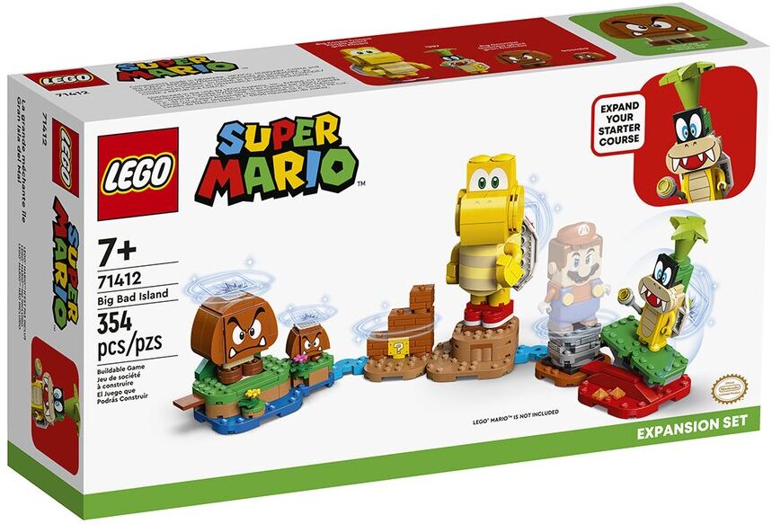 Lego Super Mario 71412 Big Bad Island Expansion Set NoColor NoSize