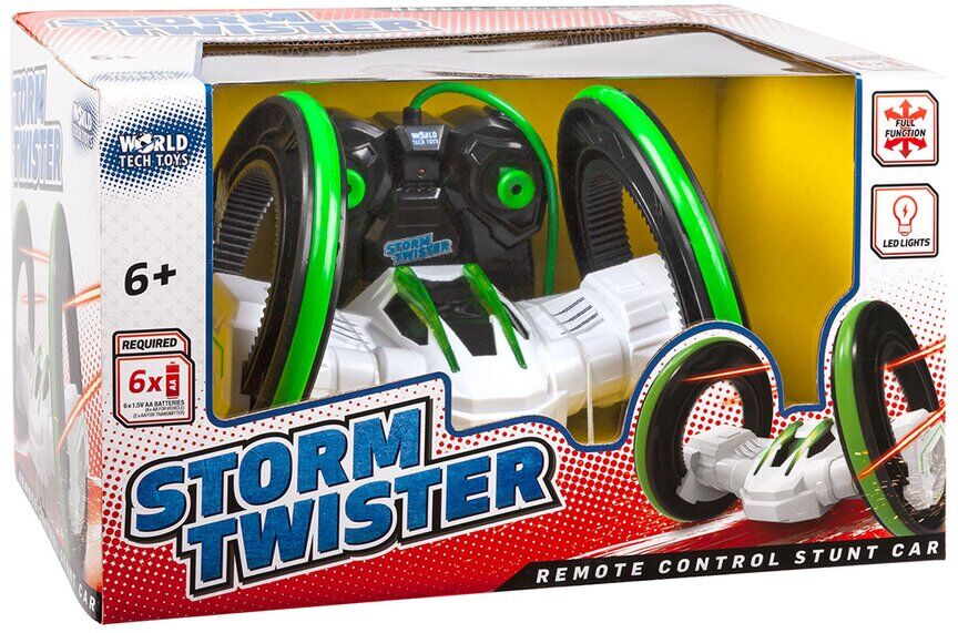 World Tech Toys Storm Twister RTR Electric RC Stunt Car NoColor NoSize