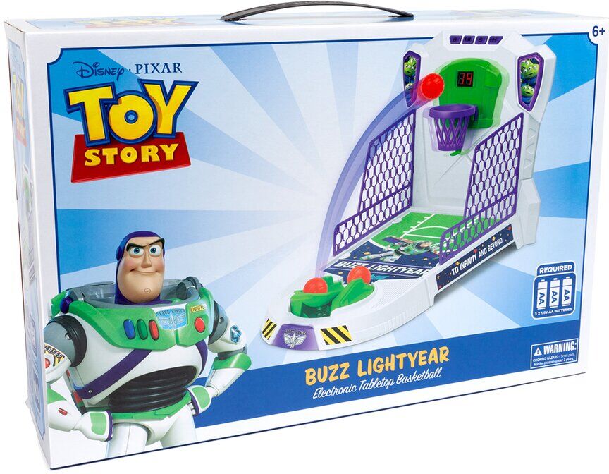 World Tech Toys Buzz Lightyear Electronic Tabletop Basketball Playset NoColor NoSize