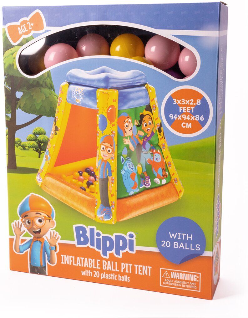 World Tech Toys Blippi Inflatable Tent Ball Pit NoColor NoSize