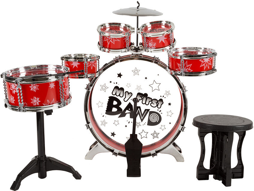 Trademark Toy Drum Set for Kids by Hey! Play! NoColor NoSize