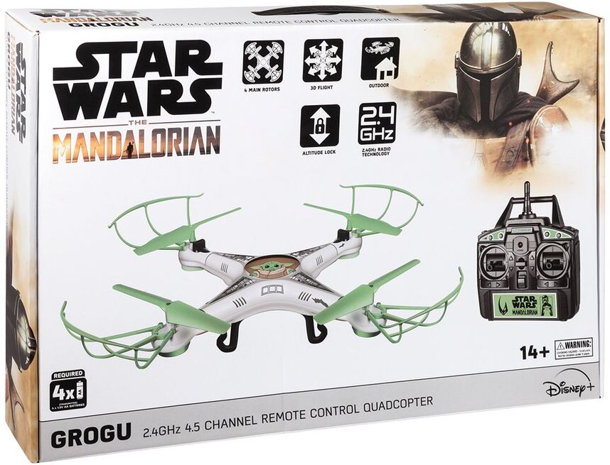 World Tech Toys Baby Yoda RC Quadcopter NoColor NoSize